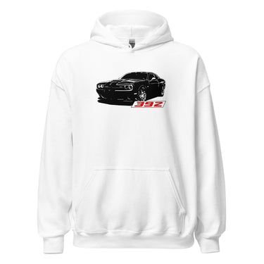 Challenger SRT 392 Hoodie in white
